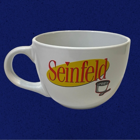NEW Setof2 Seinfeld Episode No Soup For You Mugs Cups Bowl Handle Collectible - Picture 3 of 7
